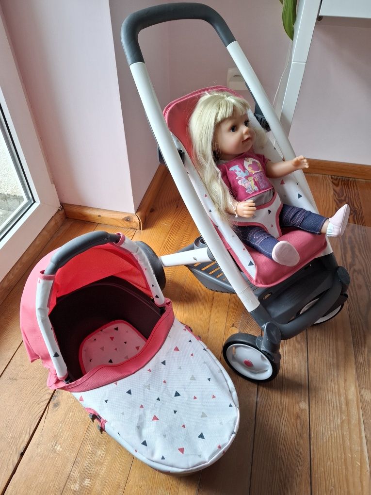 Wózek spacerówka 3w1 baby born Maxi Cosi Quinny