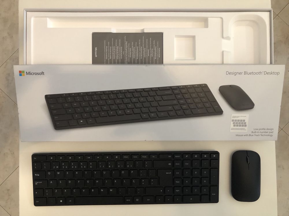 Teclado e Rato Microsoft Designer Bluetooth Português - 7N9-00014