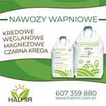 Wapno nawozowe granulowane kredowe / magnezowe WYSOKOREAKTYWNE
