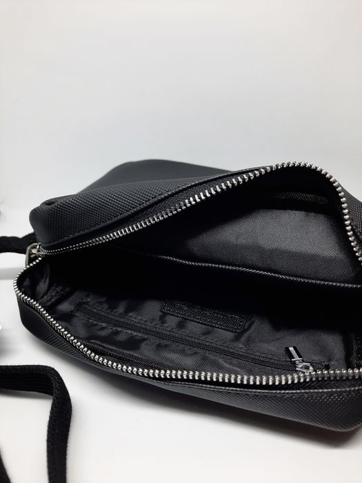 Чоловіча барсетка лакоста сумка | Мужская сумка кроссбоди через плечо