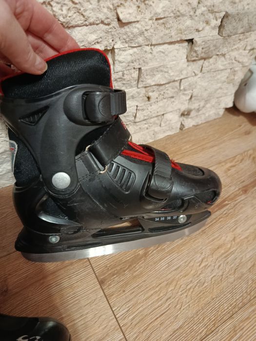 Łyżwy regulowane 34-37