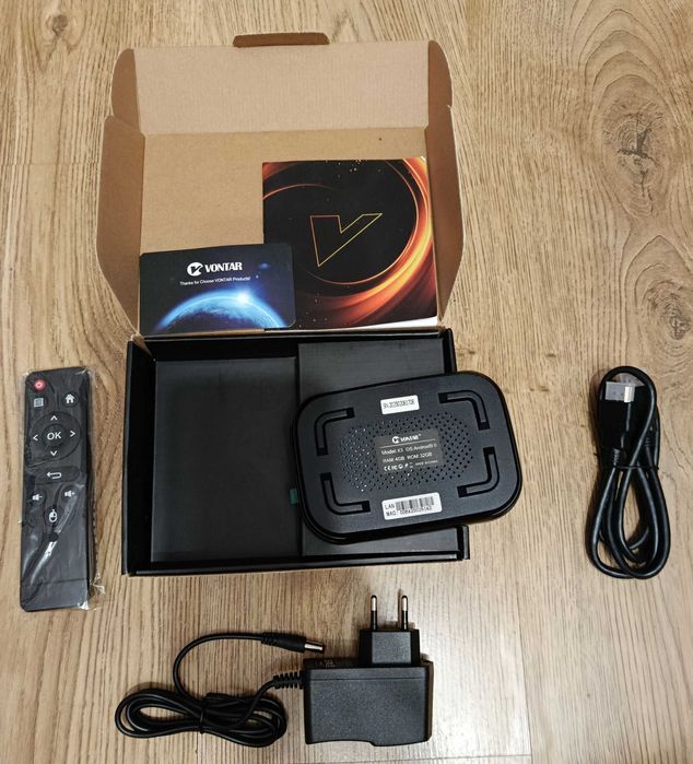 Смарт Android TV приставка VONTAR X3 4/32GB (ремонт або відновлення)