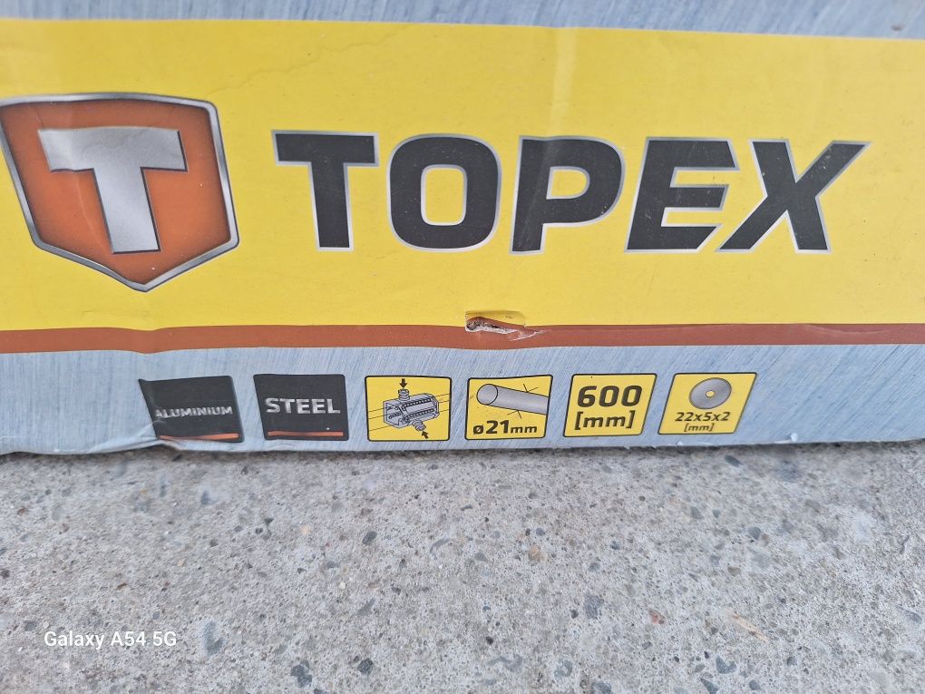 Maszynka do cięcia płytek TOPEX 600 mm – solidna, stalowa