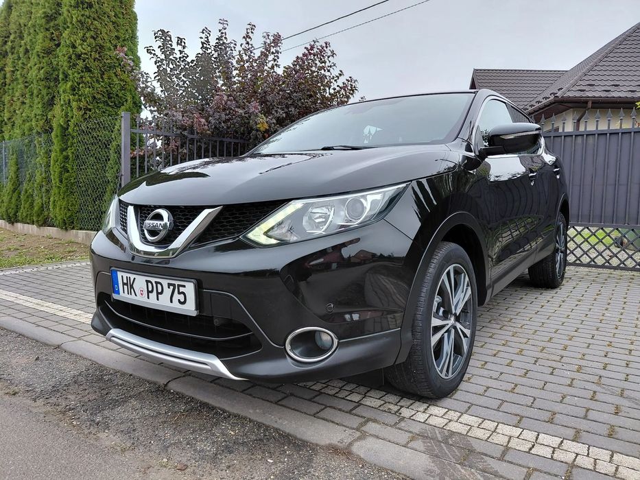 Nissan Qashqai Super Stan-NIEMCY 100 Bezwypadkowy. LED. NAVI. Kamera. Serwis.