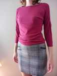 Lekki sweter w kolorze fuksji, r.36/ greenpoint