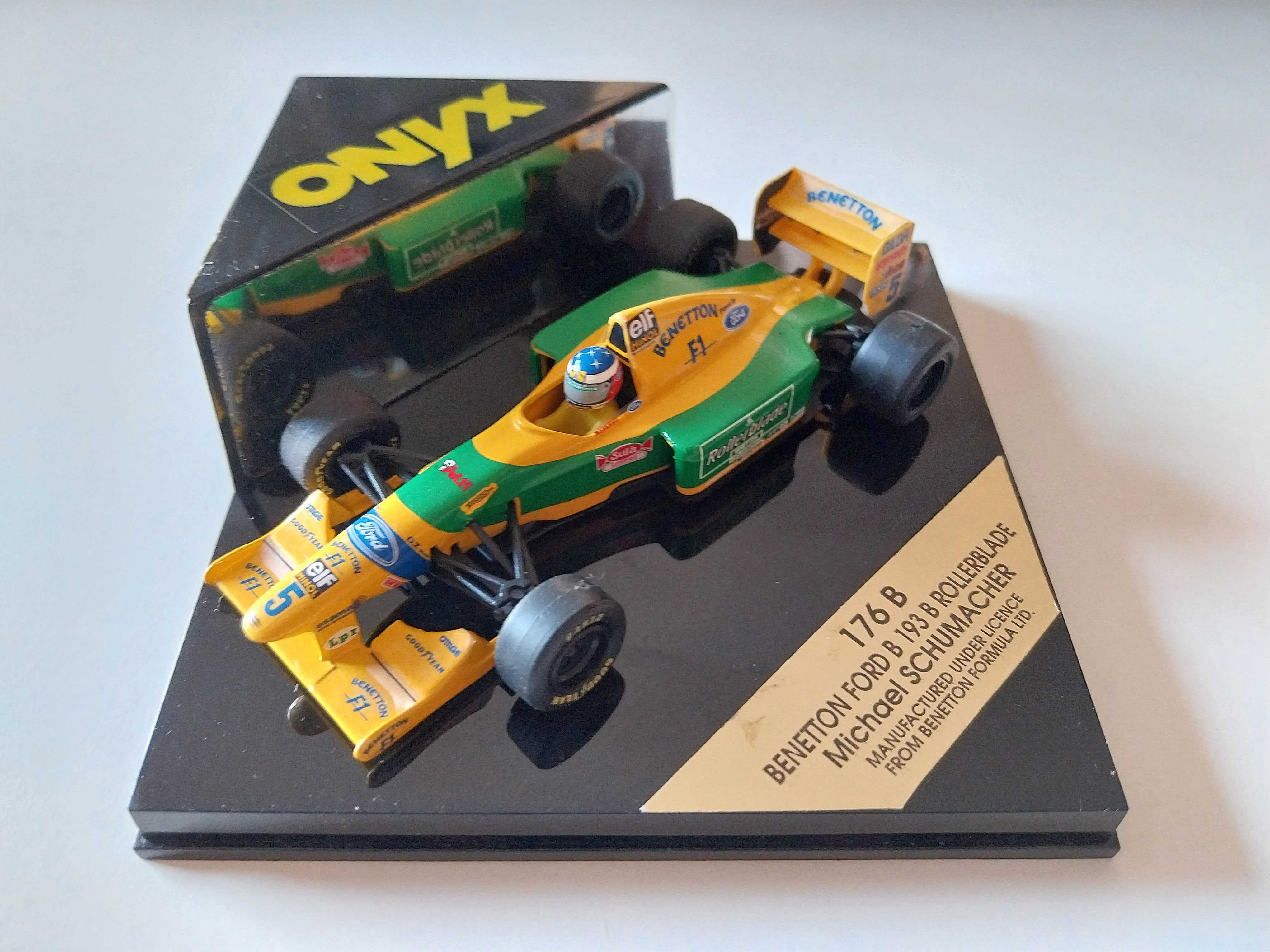 miniatura 1/43 BENETTON B193B Michael Schumacher (1993) | edição Onyx