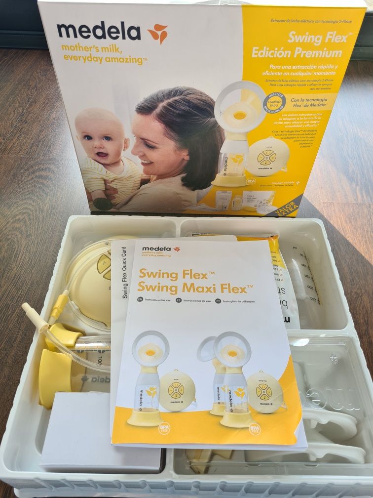 Extrator de leitei swing flex premium Medela