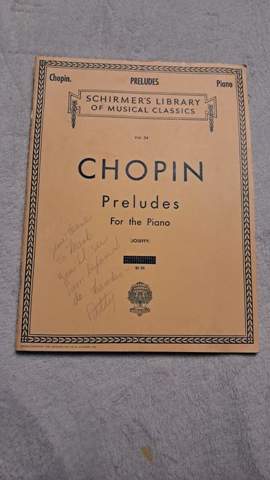 Chopin Preludes  For the Piano