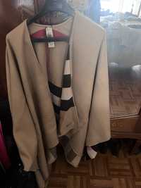 Poncho Burberry Camel