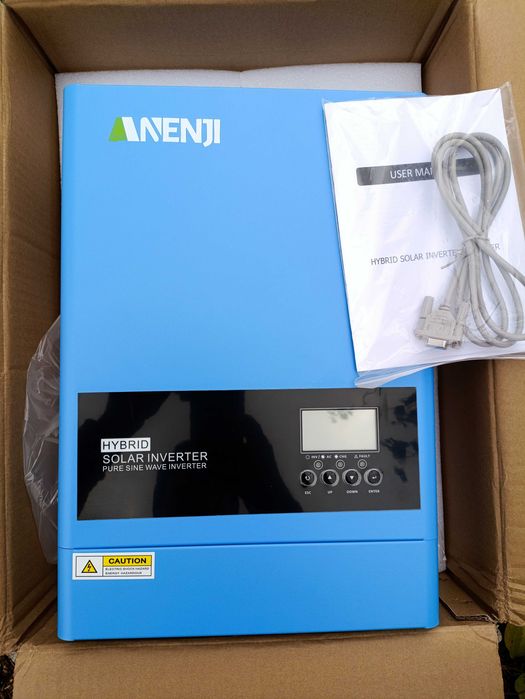 гибридный инвертор ANENJI 4000W 24V 6200W 48V