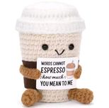 Espresso - Maskotki, Zabawka 9x8cm Szydełko