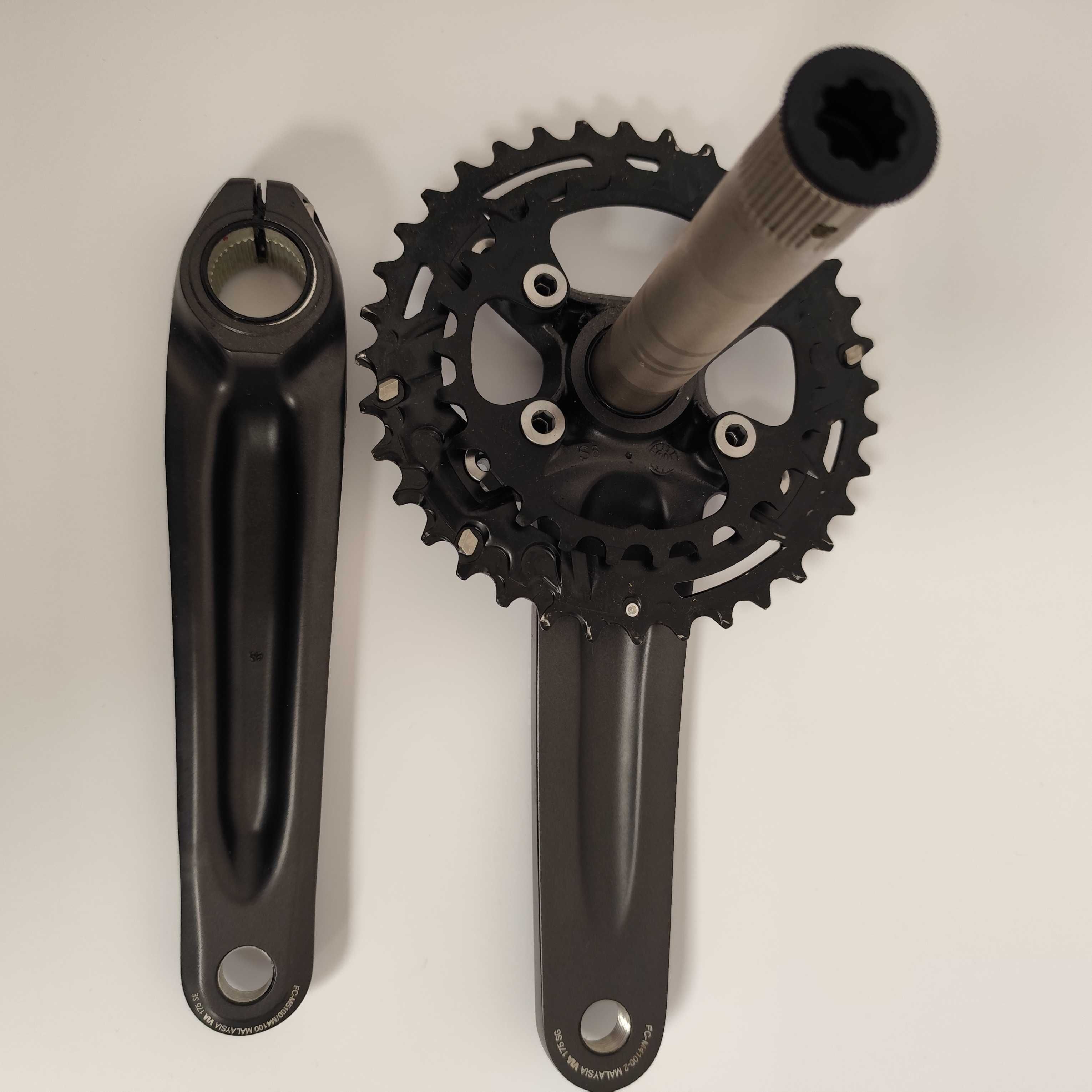 Mechanizm korbowy Shimano DEORE FC-M4100-2, 10rz 36-26