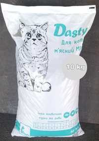 Корм для котів Dasty мікс,Milana,Easy Cooc асорті,Cat Like(10 кг)