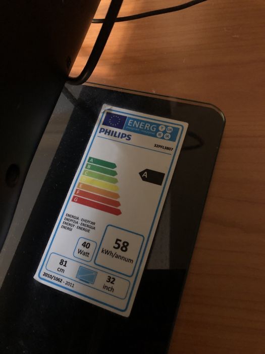 Телевізор бу Philips 32PFL3807 + смарт приставка xiaomi box