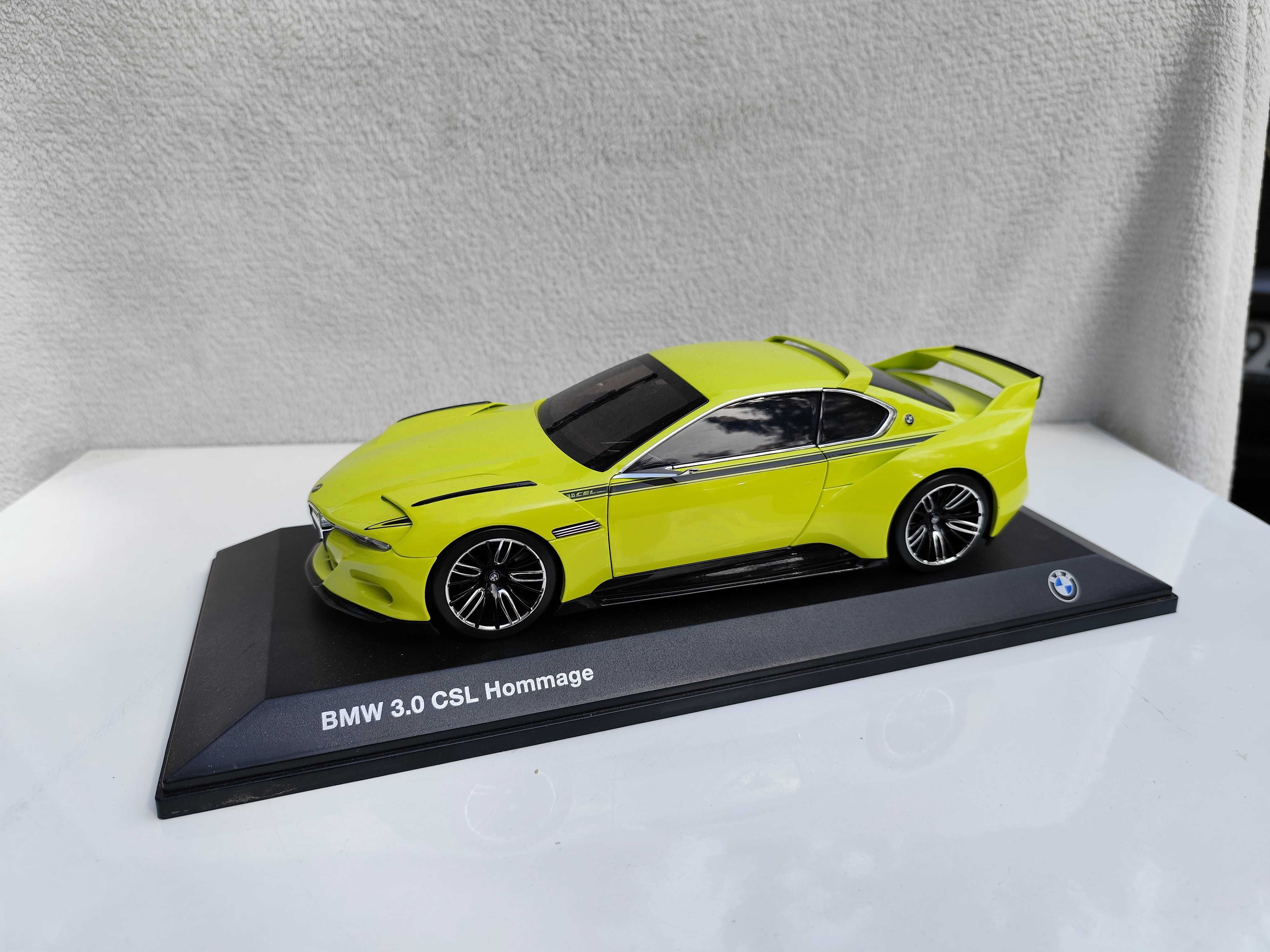 UNIKAT!!! BMW 3.0 CSL Hommage, 1/18