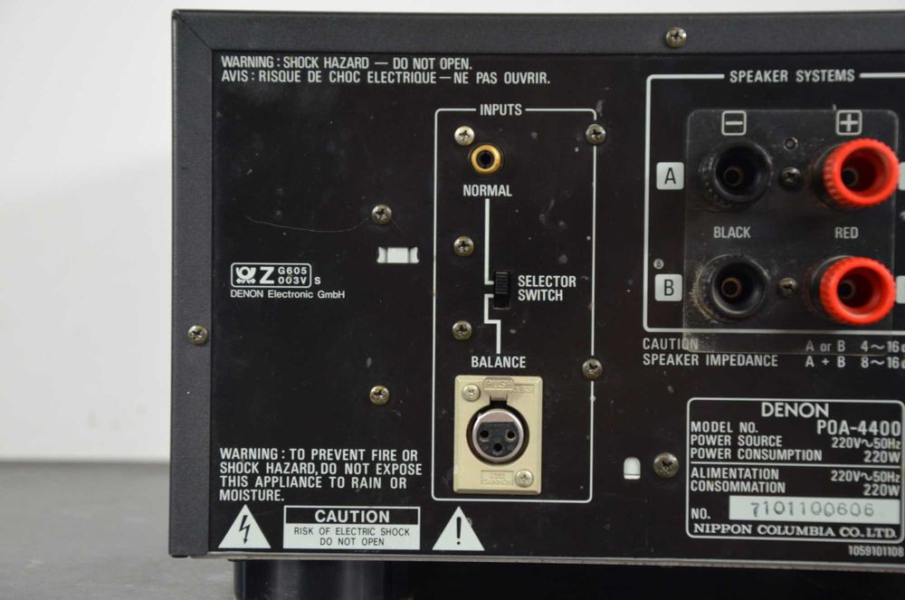 Końcówka Mocy 1 MONOBLOK DENON POA-4400 okazja