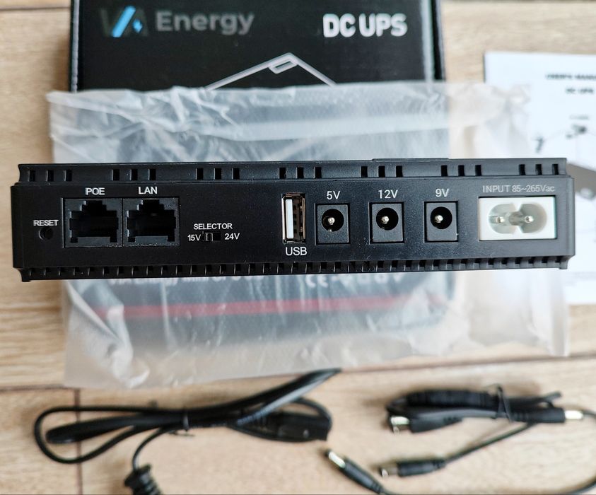 ДБЖ VIA Energy Mini UPS 3.0, 12000 мА, 36 Вт