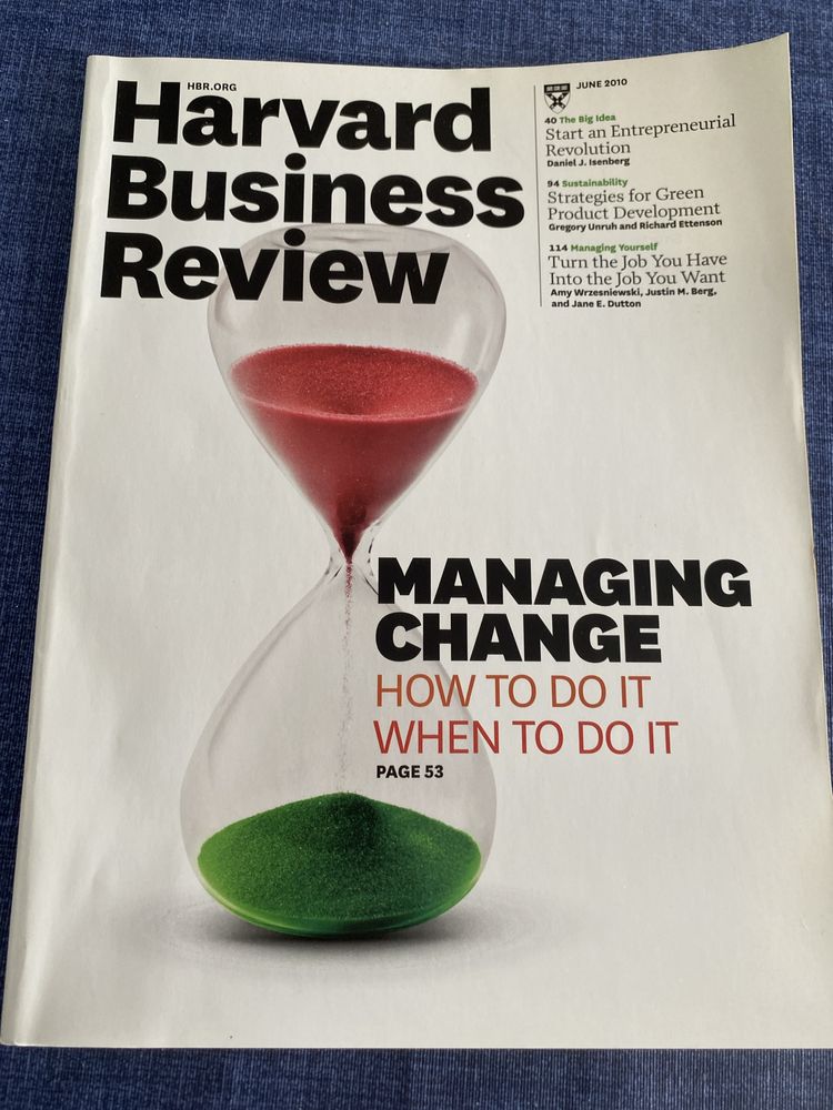 Harvard Business Review, junho de 2010