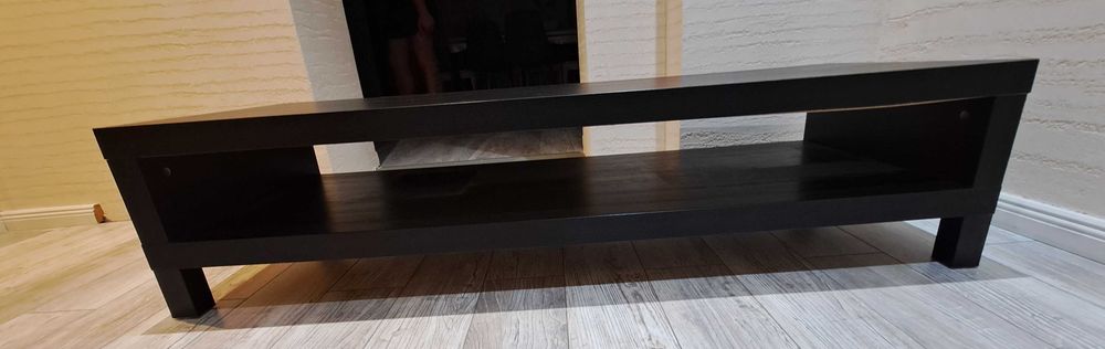 Szafka RTV ciemny brąz