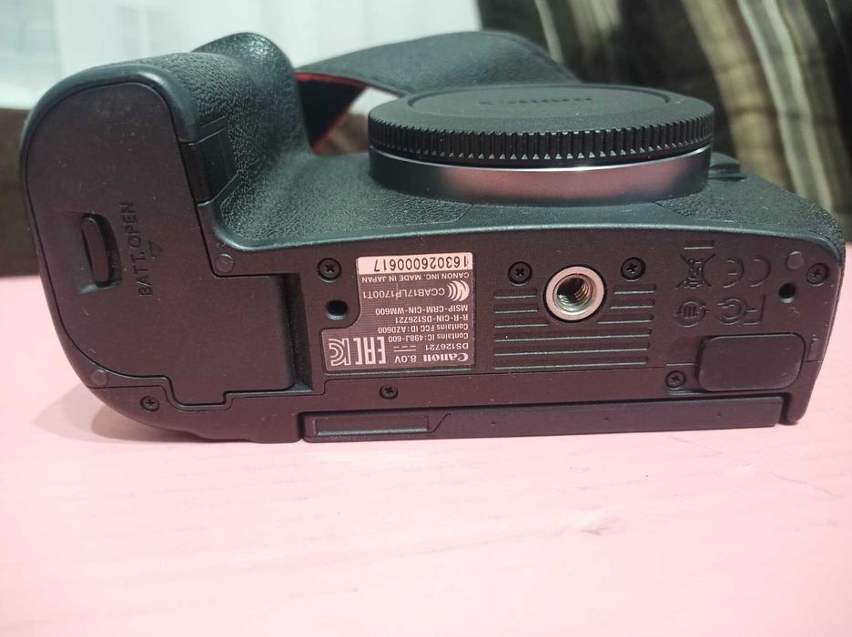 Canon EOS R aparat, Body