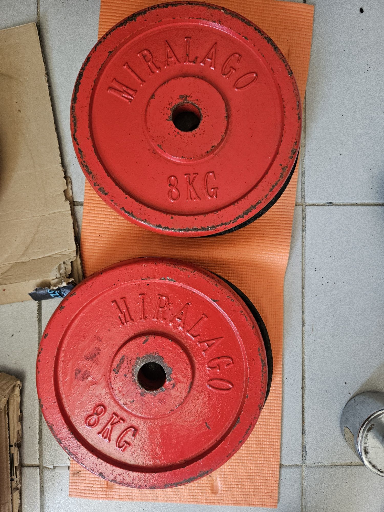Discos Ginásio pesos
