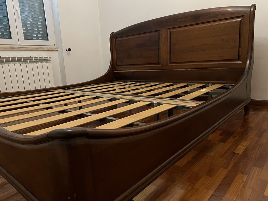 Estrutura de cama de madeira 2mx2m