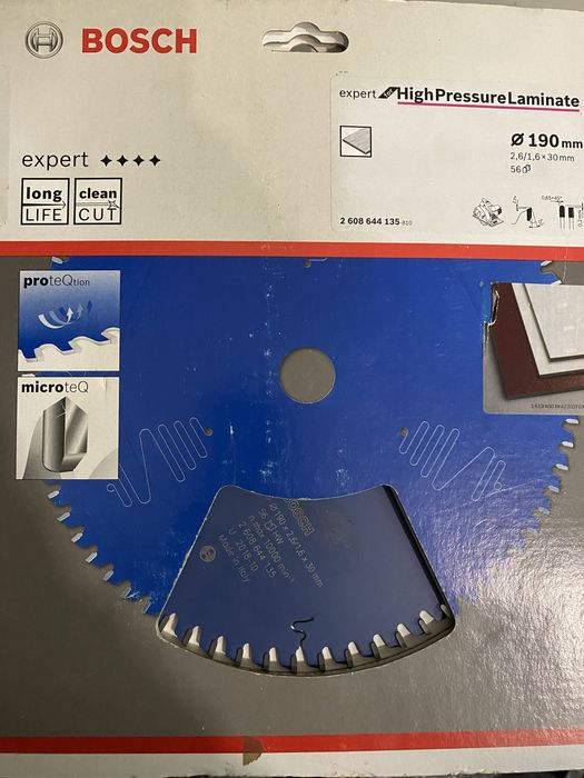 Bosch tarcza do cięcia 190x2.6x30