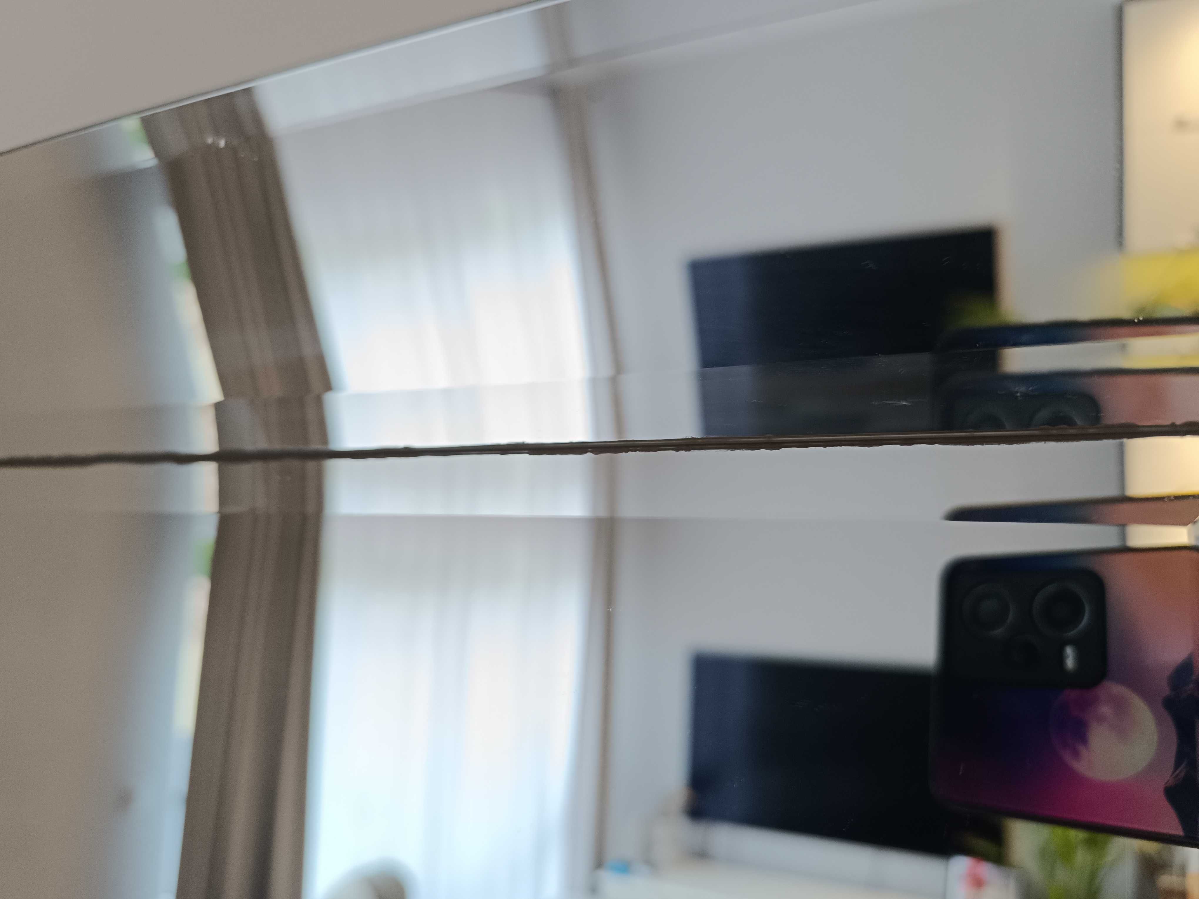 Lustro w lustrzanej ramie fazowane  150 x 80 styl glamour