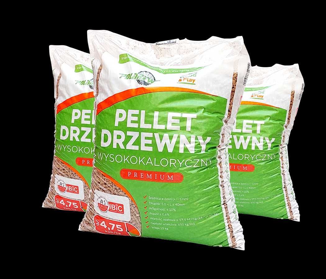 Pellet drzewny Płatność za 30 dni Transport GRATIS Certyfikat A1 990kg