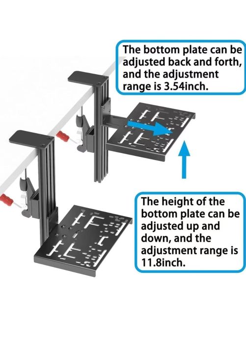 Uniwersalny uchwyt do biurka gemingowy