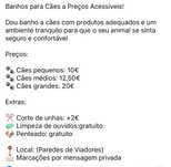 Banhos para cães