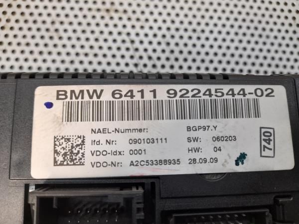 Comando chauffage / sofagem BMW 1 (E87)