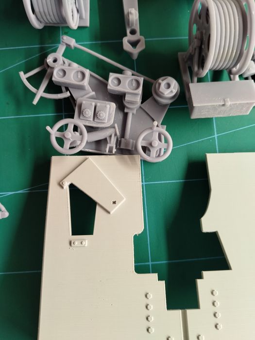 Model, armata p/lot. 8,8cm