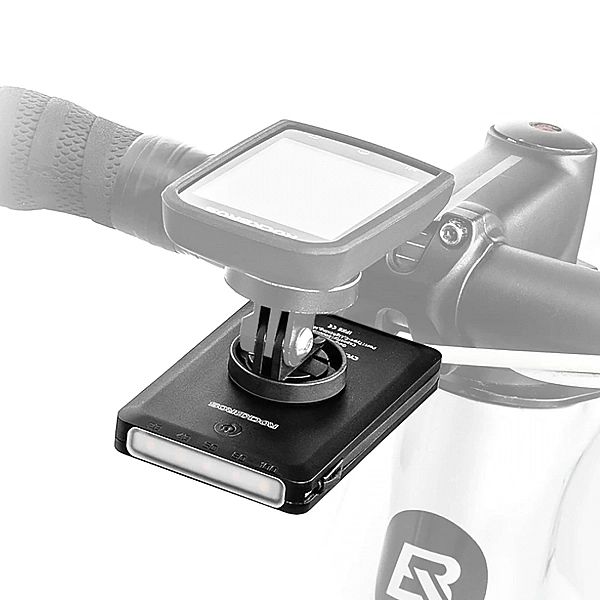 Lampka rowerowa Rockbros JP008 przednia pod licznik z powerbankiem 500