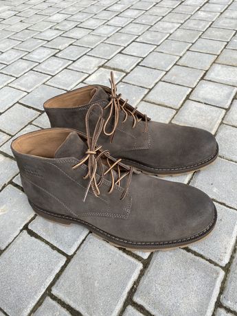 Кожані нові зручні оригинал 42р sorel ботинки туфлі сапоги
