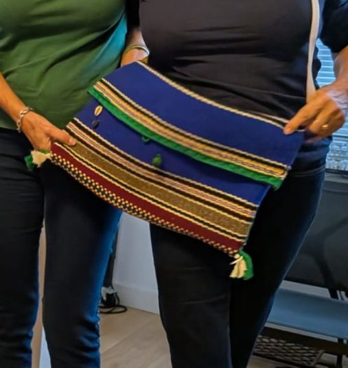 Mala Tiracolo de Manta Alentejana Feita à Mão