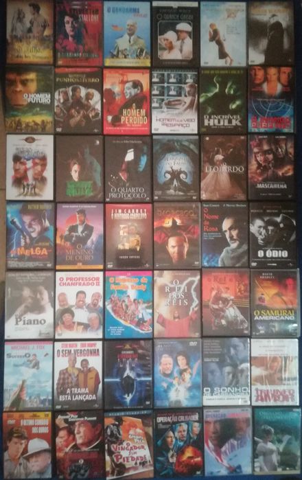 Lote 336 DVD's originais (Lote 20)