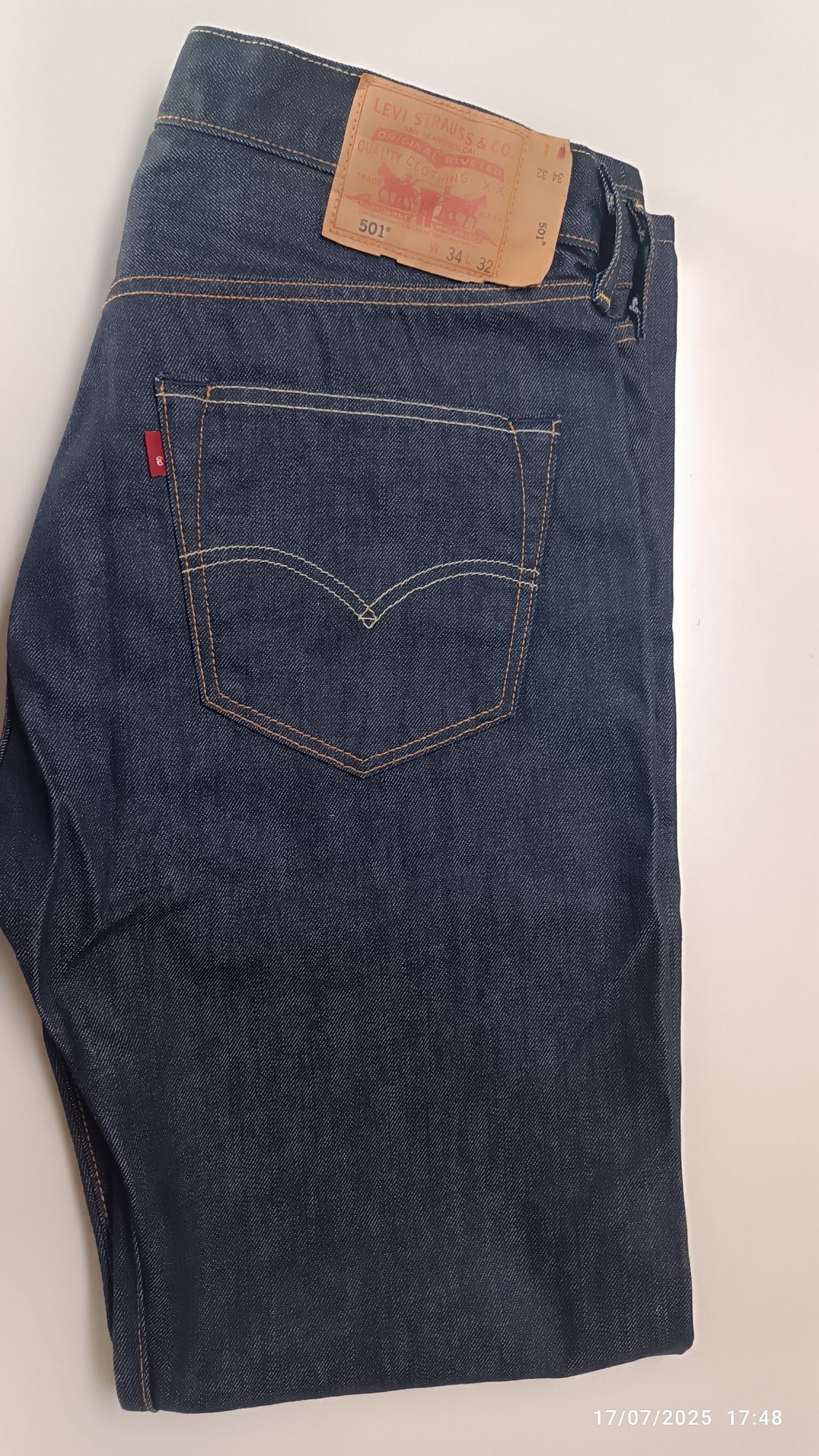 Levi's 501 w34L32 novas sem etiqueta