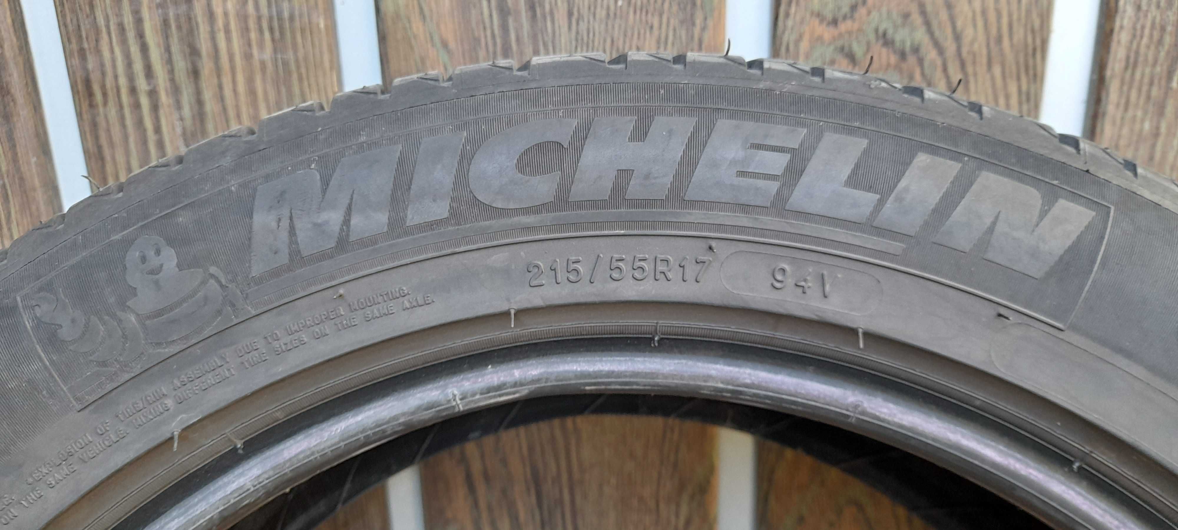 Opony letnie Michelin  215/55 R17   94V