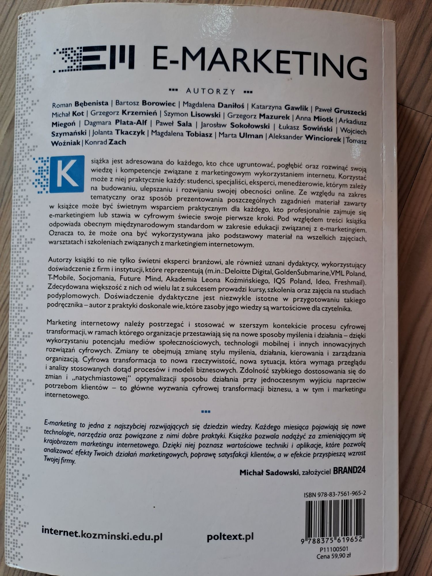 E-marketing książka