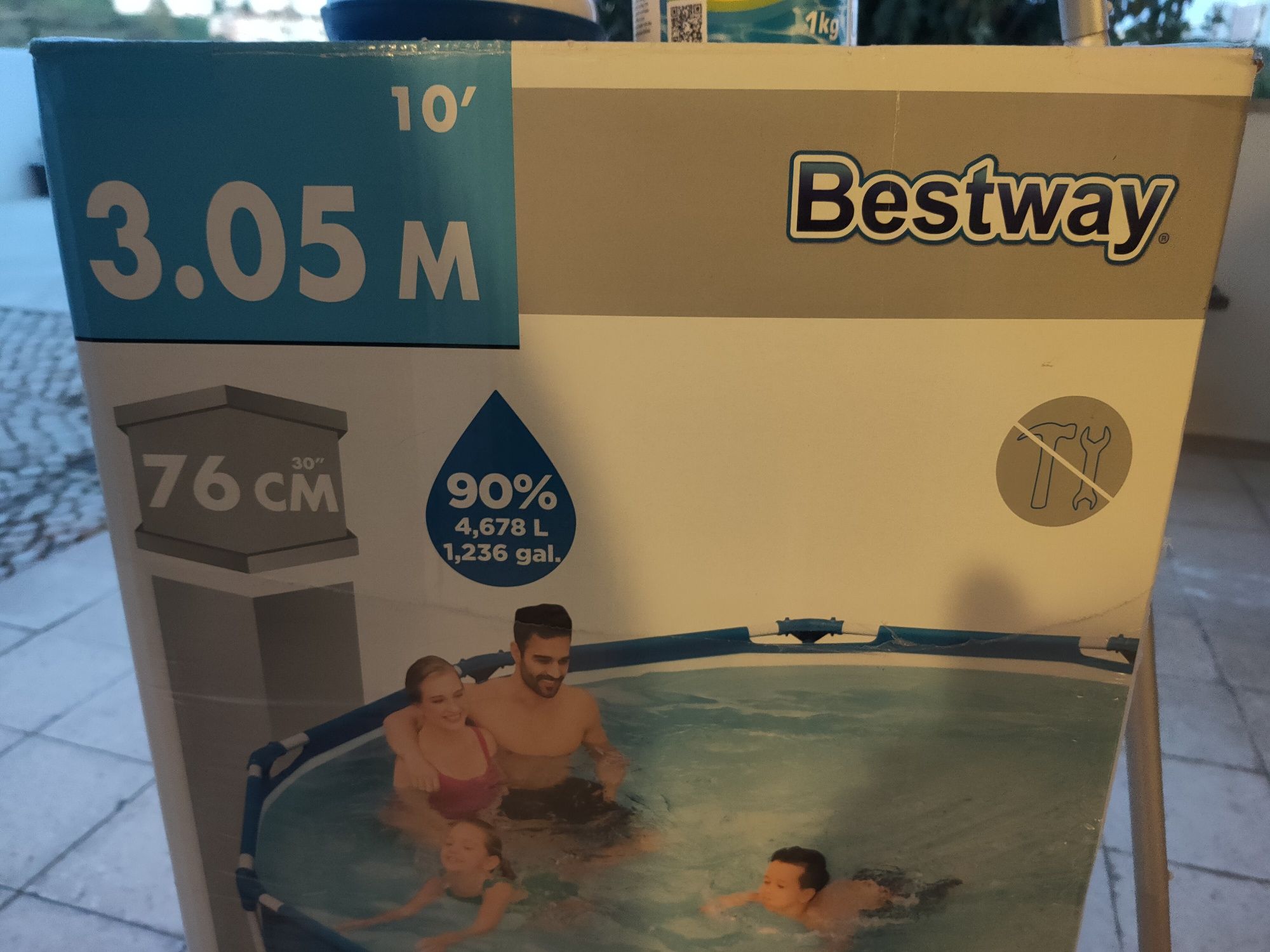 Piscina bestway 4678 litros