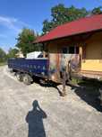 Przyczepa rolnicza tandem resor budowlanka gorny zaczep