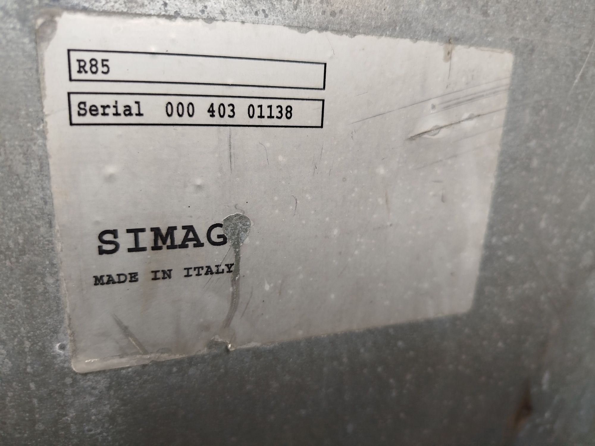 Льодогенератор кубикового льоду Simag 135 кг.