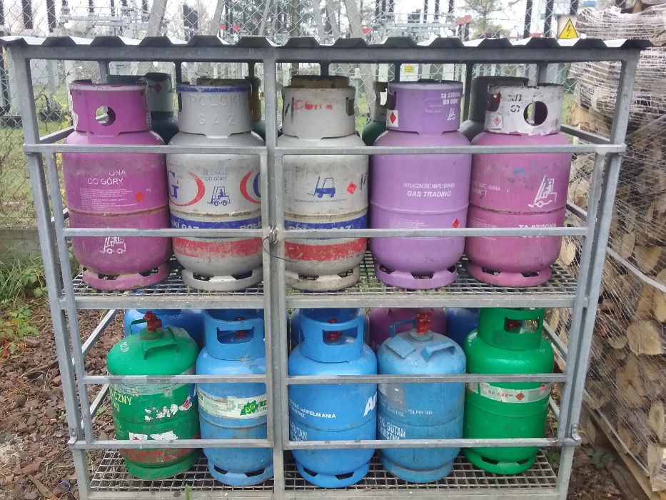 Gaz Propan-Butan w butlach 11 kg / w butlach do wózków