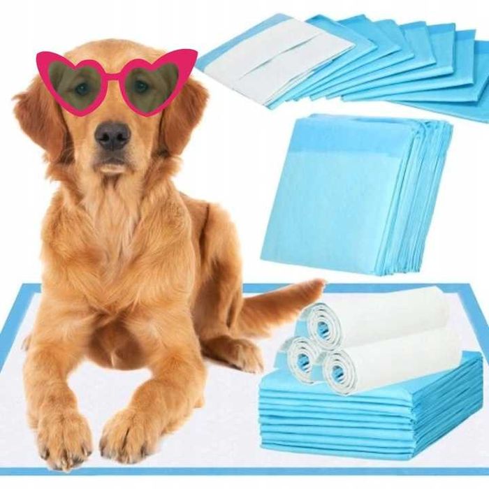 PODKŁADY DLA PSÓW Psa Higieniczne Maty Do Sikania Zwierząt 40x60 50szt