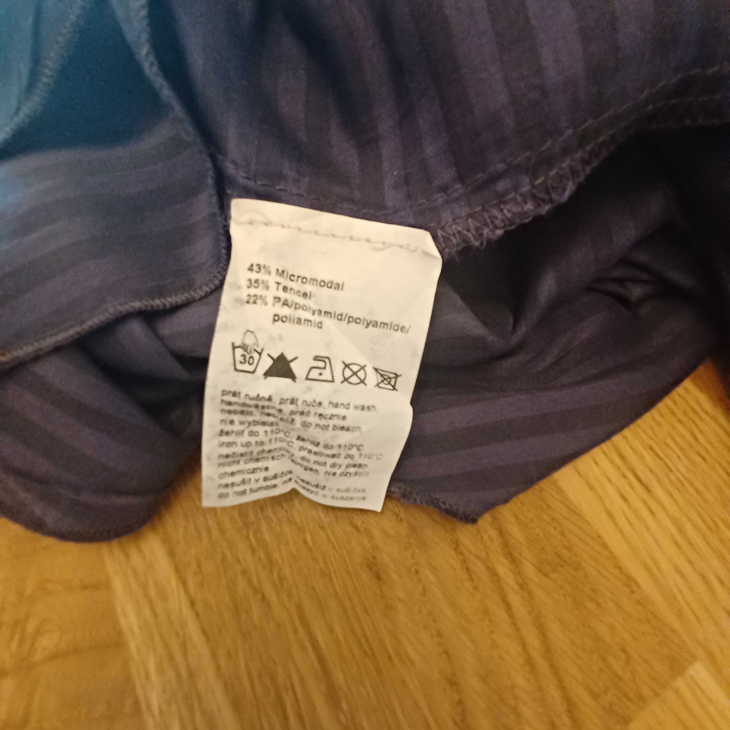 Sukienka na lato boho z fantazją modal jak jedwab L/XL