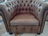 Maples de biblioteca estilo chesterfield