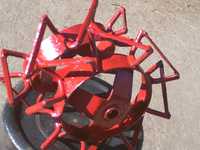 rodas de traçao em ferro para motocultivador motoenxada