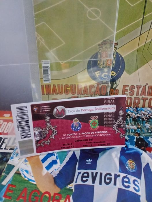 Troco Supertaça e da Taça de Portugal FC Porto Benfica Estrela Amadora