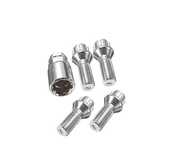 KIT CONJUNTO PERNOS SEGURANÇA ANTI-ROUBO 14X125 CÓNICO